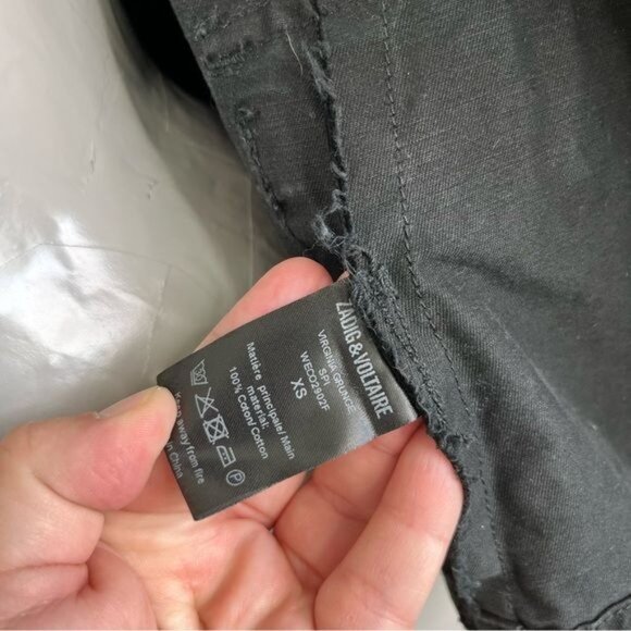 Zadig and Voltaire Virginia Grunge Blazer - Picture 16 of 16